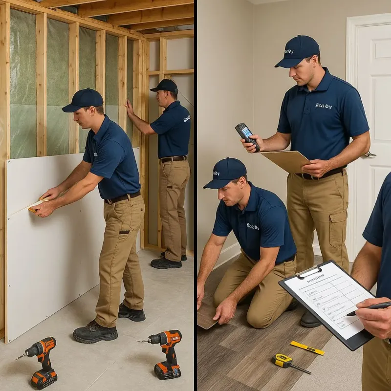 Repairs and Reconstruction process in Stewartstown, PA