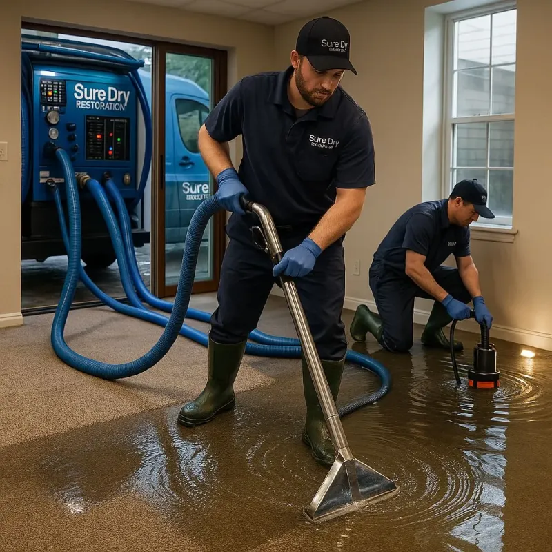 Water Extraction and Removal process in Stewartstown, PA